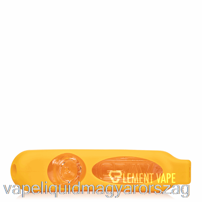 Grav Rocker Gőzhenger Szilikon Bőrrel Mustár Sárga Vape Toll